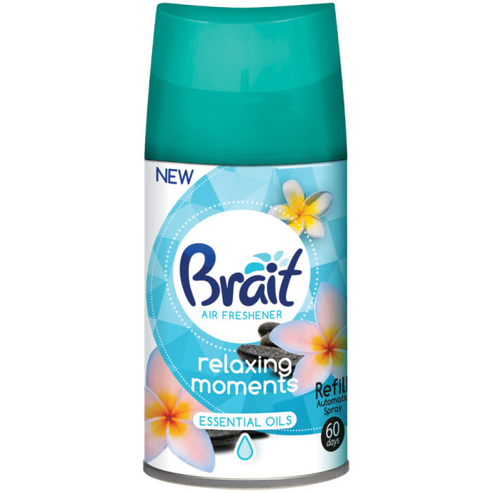 Brait univerzálny spray náhradná náplň Relaxing 250 ml - Brait.sk .