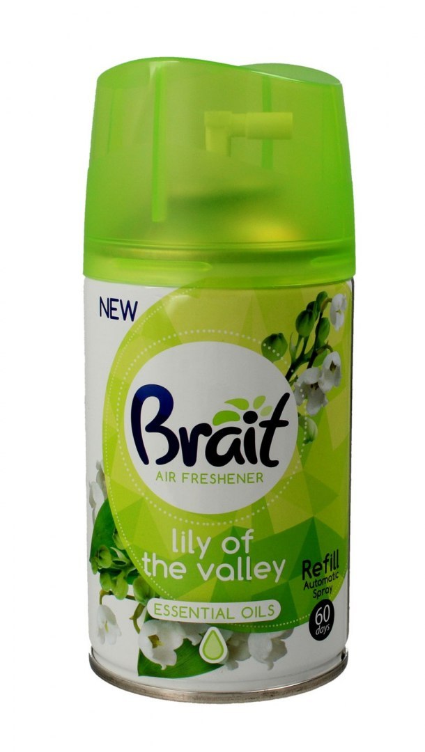 Brait náhradná náplň do automatického osviežovača Lili of the Valley .